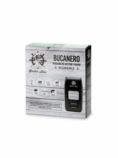 Afeitadora profesional Bucanero. Color negro