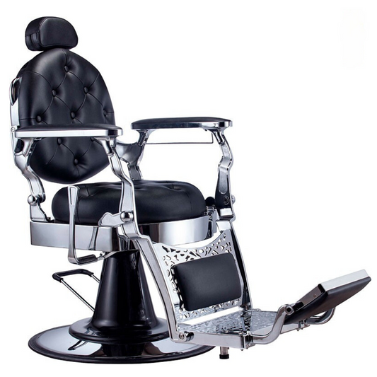 SILLÓN DE BARBERO ANCEST CHROME