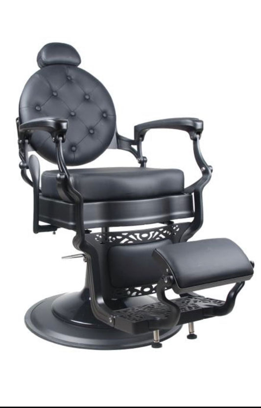 Sillón De Barbero Vintage Black