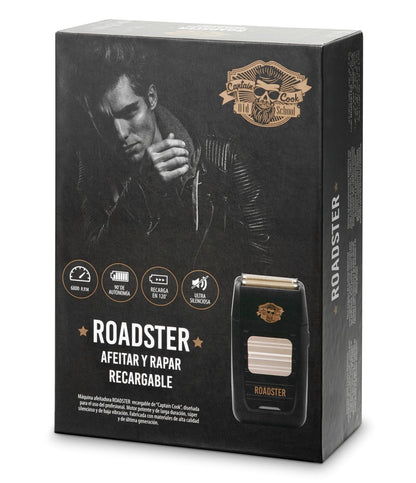 AFEITADORA SHAVER NEGRA ROADSTER CAPTAIN COOK