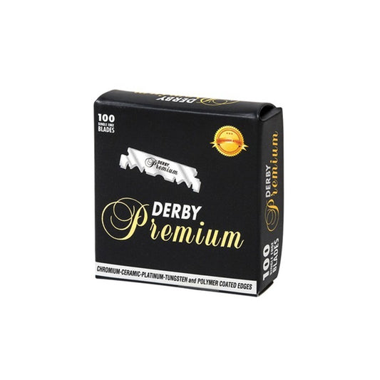 Derby Premium Recambio Cuchilla De Afeitar Partida (100 Unidades)